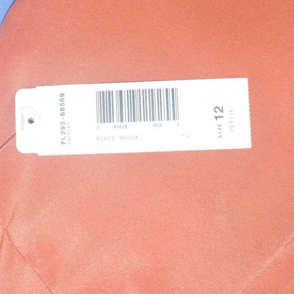 Pendleton Petite 100% Silk Blouse - Size 12P NWT - Picture 6 of 6